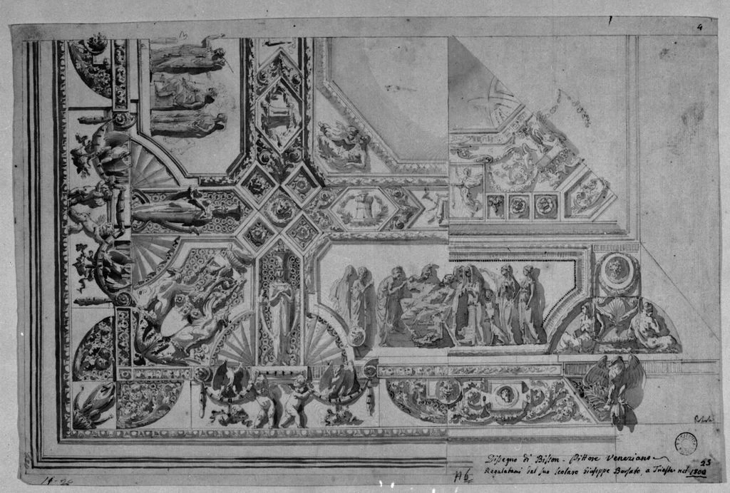 Scene dall'antico e motivi decorativi - Pinacoteca Nazionale di Bologna, Gabinetto dei Disegni e delle Stampe